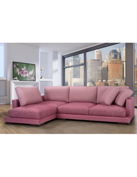 Sofá con chaise longue DA VINCI