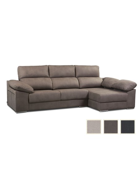 Sofá con chaise longue TULIPAN
