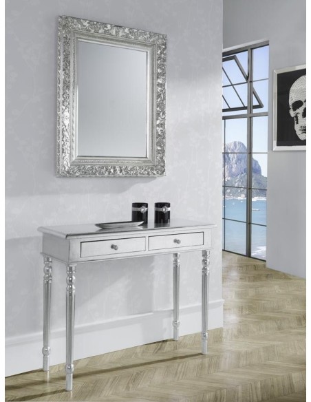 Consola color plata AINA