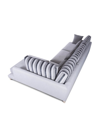 Sofá con chaiselongue TANIA