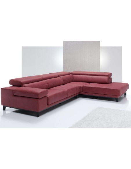 Sofá con chaiselongue CLEOPATRA