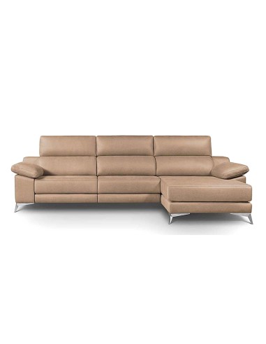 Sofá con chaiselongue ESMERALDA