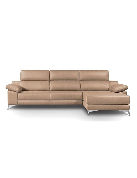 Sofá con chaiselongue ESMERALDA