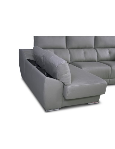 Sofá con chaiselongue NILO