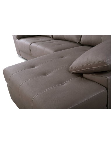 Sofá con chaise longue JAZMIN