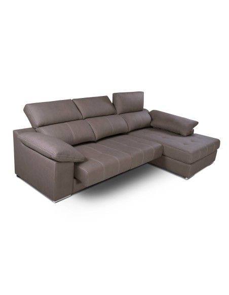 Sofá con chaise longue JAZMIN