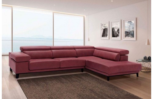Sofá con chaiselongue CLEOPATRA