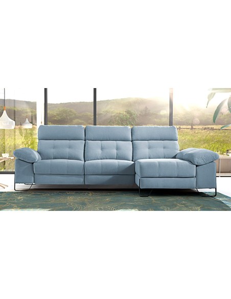 Sofá relax con chaise longue NUBE