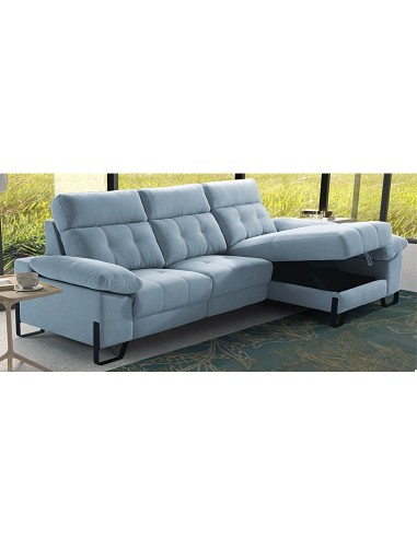 Sofá relax con chaise longue NUBE