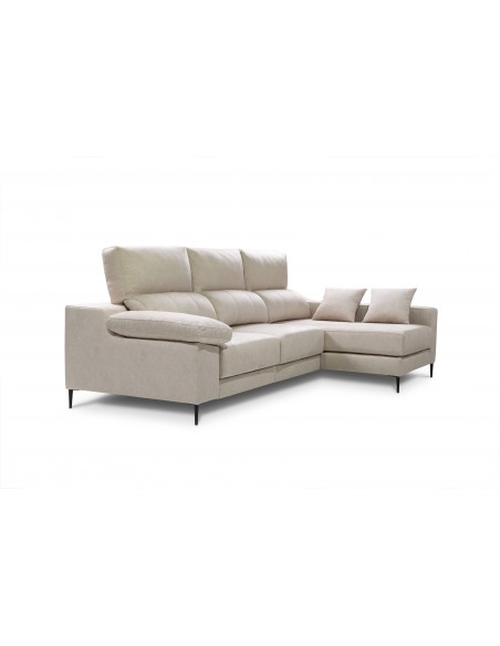 Sofá con chaise longue PAULA
