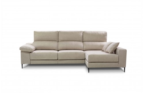 Sofá con chaise longue PAULA