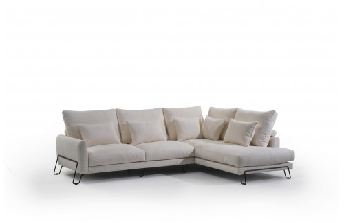 Sofá con chaise longue LUCIA 2