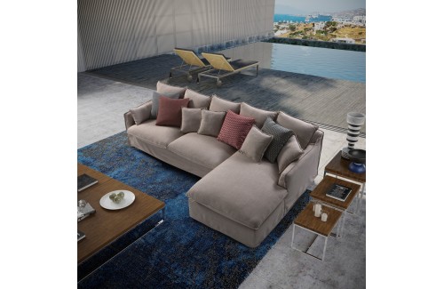 Sofa con chaise longue PALMA
