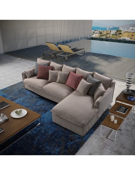 Sofa con chaise longue PALMA