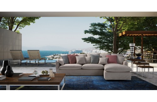 Sofa con chaise longue PALMA 2