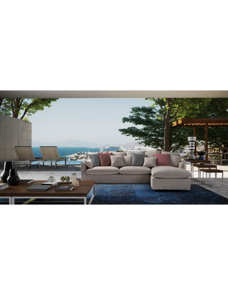 Sofa con chaise longue PALMA