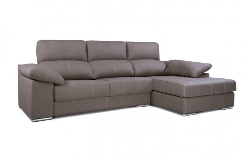 Sofá con chaise longue JAZMIN