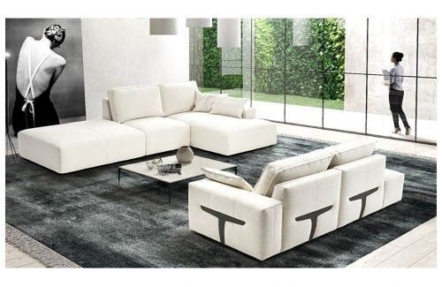 Sofá con chaise longue KOKEI