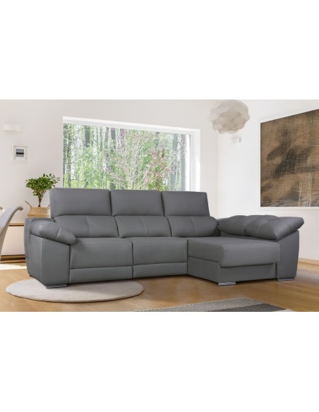 Sofá con chaiselongue NILO