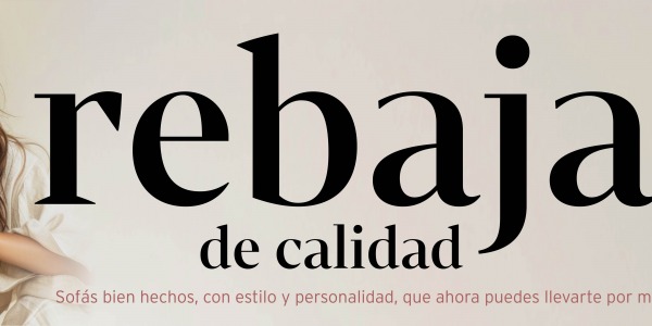 Rebajas en sofas en Palma de Mallorca