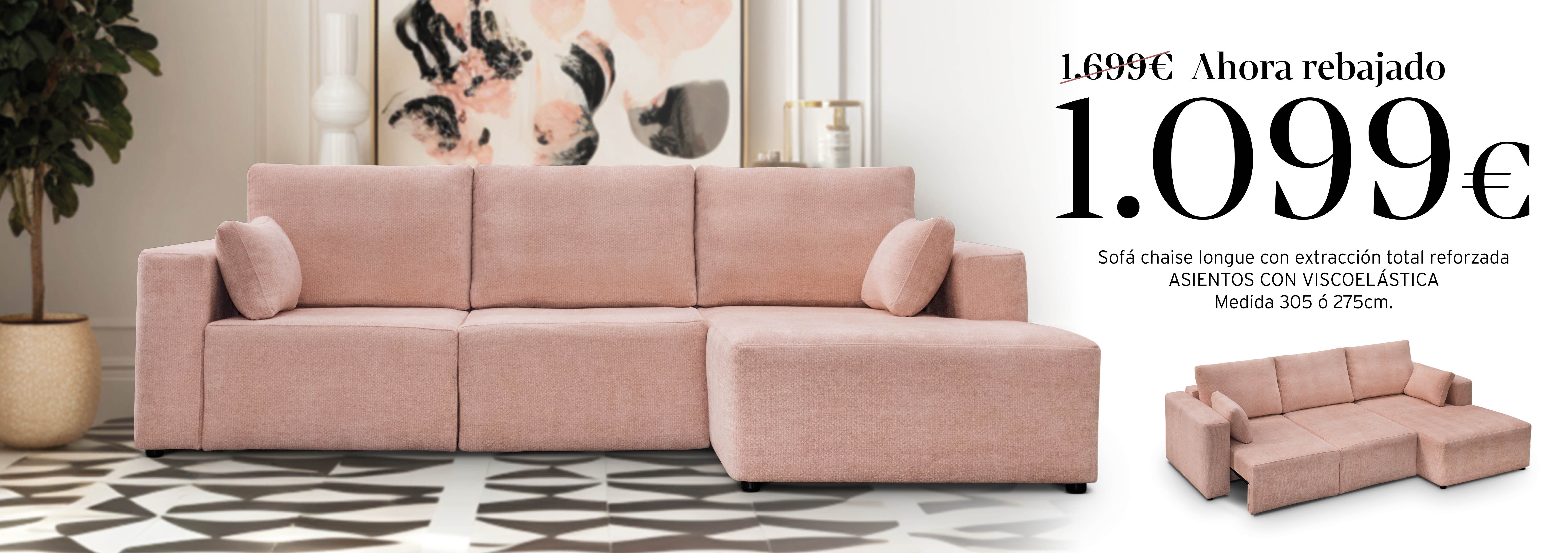 Rebajas en sofas en Palma de Mallorca